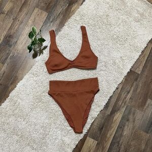 Aerie Rust Bikini Set